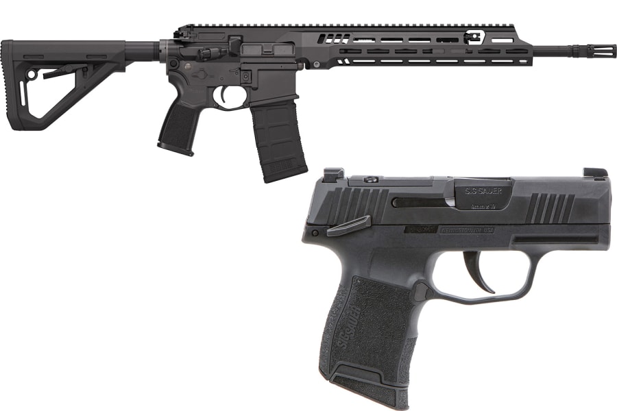 Sig Sauer 516 G3 Mohawk 516G3 FRDM PCKG 5.56 NATO Semi-Automatic Rifle, 30+1 rd, 16" barrel, Black Anodized