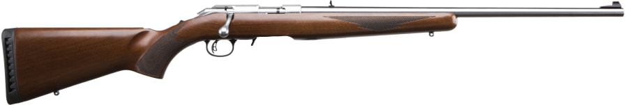 Ruger American Rimfire 22 WMR Bolt Action Rifle, 9+1 rd, 22" barrel, Stainless Steel, Talo Edition