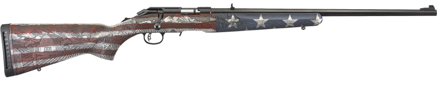 Ruger American Rimfire Heartland 22 WMR Bolt Action Rifle, 9+1 rd, 22" barrel, Blue, Talo Edition