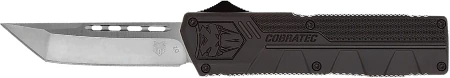 CobraTec Ltwt Black Tanto, Automatic OTF