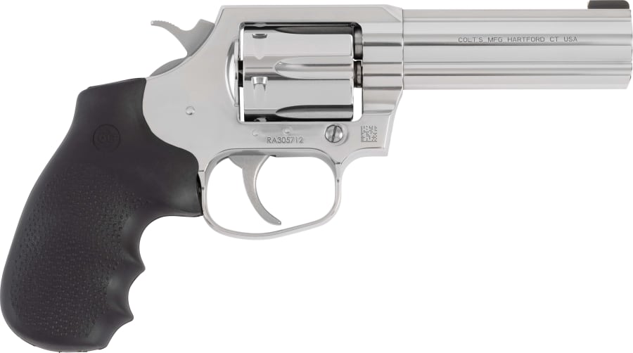Colt Cobra 38 Spl Revolver, 6 rd, 4" barrel, Stainless Steel