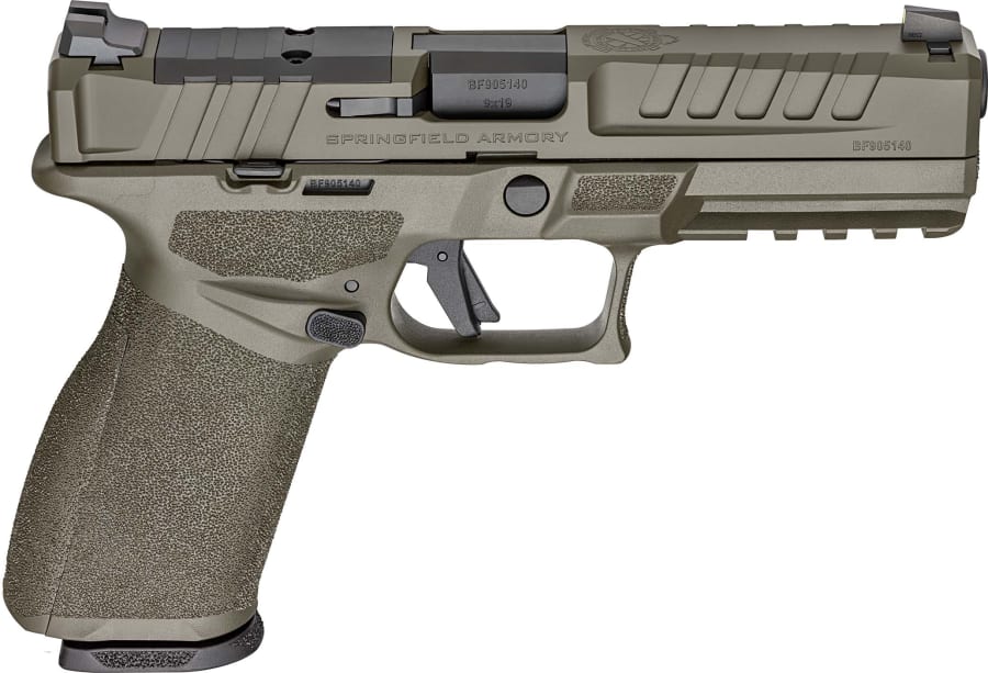 Springfield Armory USA Echelon 9mm Luger Pistol, 15+1 rd, 4.5" barrel, Black