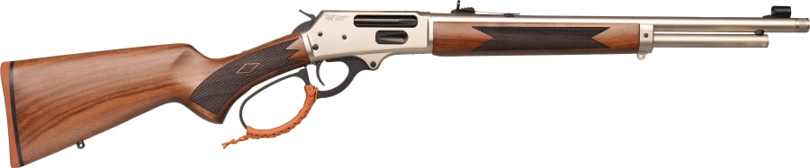 GForce Arms LVR30S 30-30 Win Lever Action Rifle, 6+1 rd, 20" barrel, Nickel