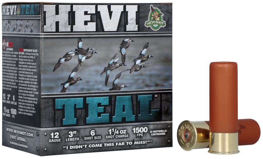 Hevi-Shot Hevi-Steel 12 Gauge, 3" shell, size 6 shot, 25 rounds