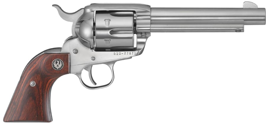 Ruger Vaquero 357 Mag Revolver, 6 rd, 5.5" barrel, Stainless Steel
