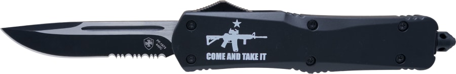 Templar Large Cati AR15 DP Serratd, Automatic OTF