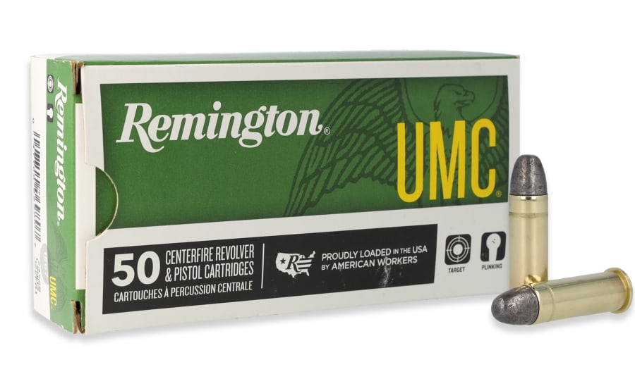 Remington UMC 38 Spl, 158 gr Lead Round Nose, 50 rounds