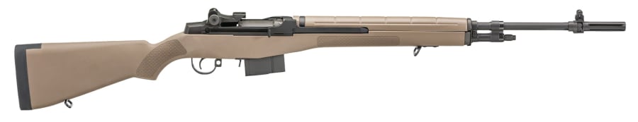 Springfield Armory USA M1A Standard 7.62 NATO Semi-Automatic Rifle, 10+1 rd, 22" barrel, Flat Dark Earth