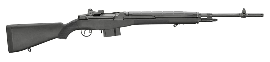 Springfield Armory USA M1A Loaded Standard 7.62 NATO Semi-Automatic Rifle, 10+1 rd, 22" barrel, Black (Model MA9226)