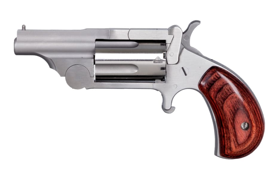 North American Arms Mini-Revolver 22 WMR, 5 rd, 1.625" barrel, Stainless Steel (Model NAA-22M)