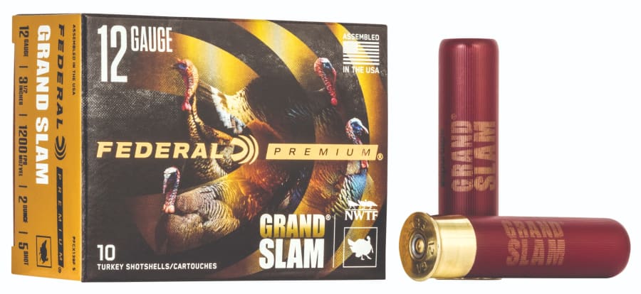 Federal Turkey Grand Slam 12 Gauge, 3.5" shell, size 5 shot, 10 rounds