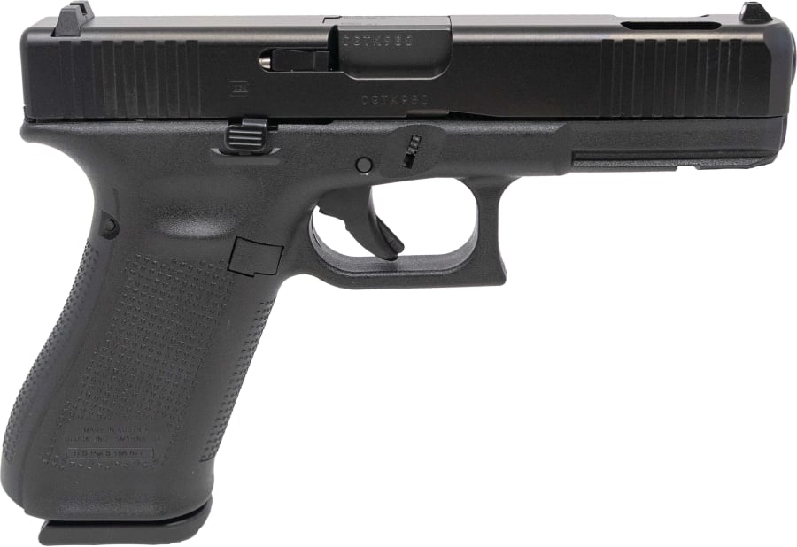 Glock Gen 5V 17C 9mm Luger Pistol, 10+1 rd, 4.49" barrel, Black