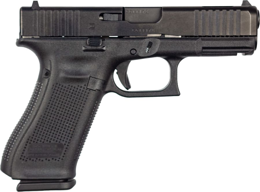 Glock 45C V Series 9mm Luger Pistol, 10+1 rd, 4.02" barrel, Black