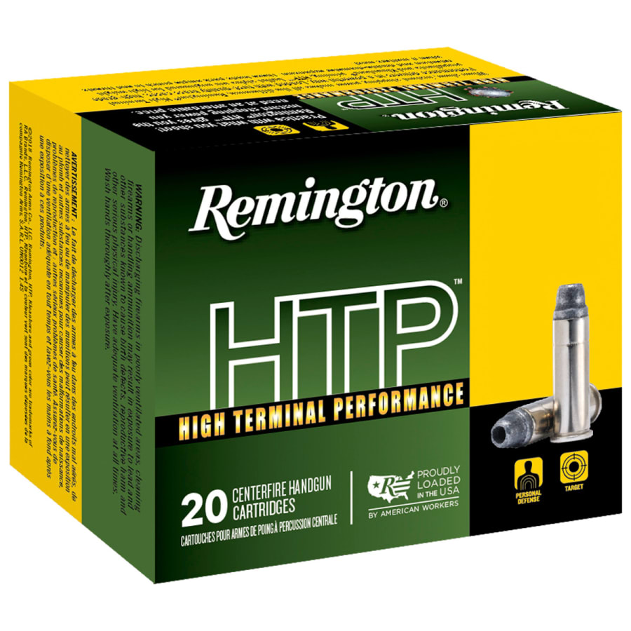 Remington High Terminal Performance 38 Spl, 125 gr Semi-Jacketed Hollow Point, 20 rounds