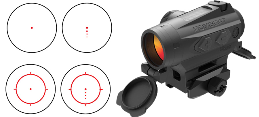 Sig Sauer ROMEO4T CIRCLEDOT 1X20 SOL