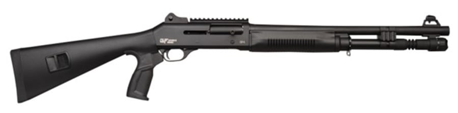GForce Arms Gatlander GF4 12 Gauge Semi-Automatic Shotgun, 5+1 rd, 18.5" barrel, Black, Davidson's Exclusive