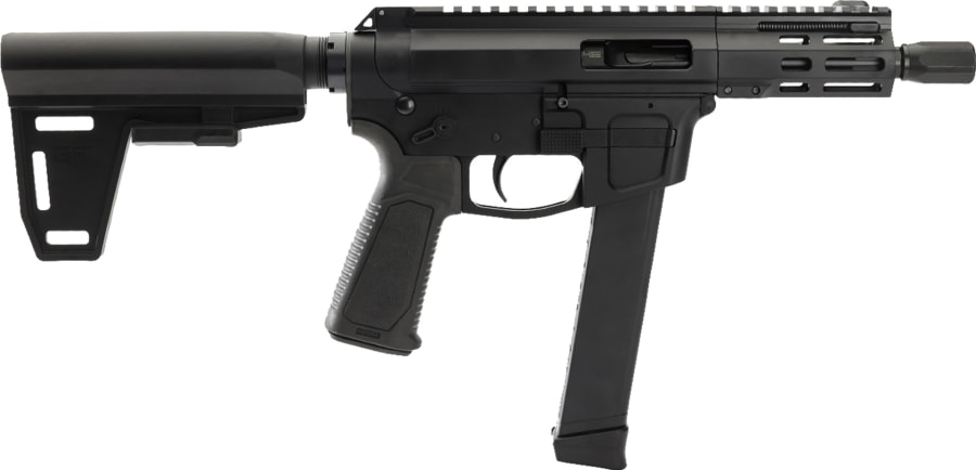 GForce Arms Jawbone Hybrid 45 Auto Pistol, 26+1 rd, 5" barrel, Black