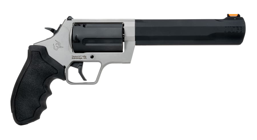 Taurus Judge 45-410 45 Colt/410 Bore Revolver, 5 rd, 6.5" barrel, Black/Stainless Steel