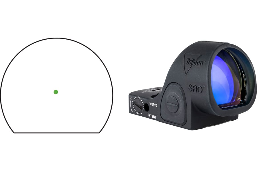 Trijicon SRO Gold 2.5MOA Adjustable LED Black