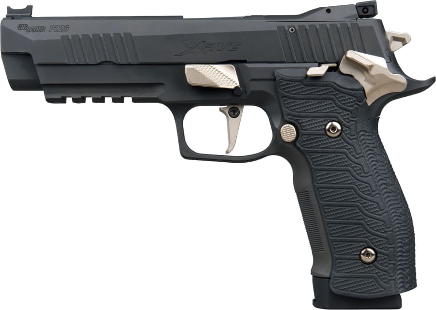 Sig Sauer P226 X-FIVE NIGHTMARE 9mm Luger Pistol, 10+1 rd, 5" barrel, Black