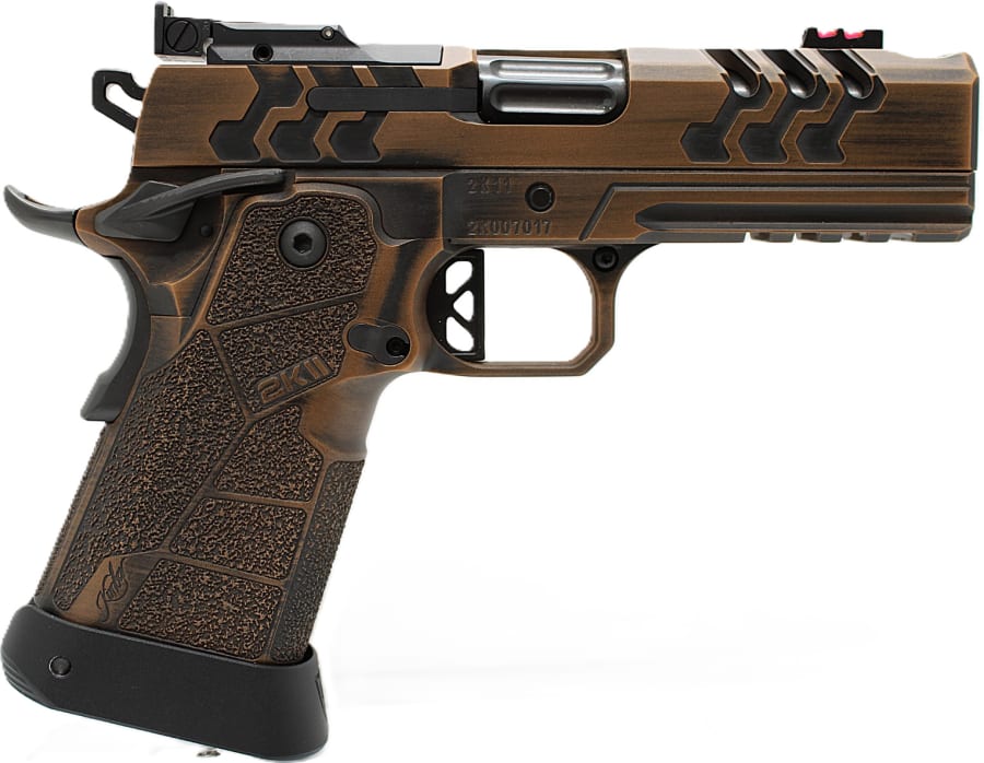 Kimber 2K11 Pro Comp Minotaur 9mm Luger Pistol, 19+1 rd, 4.25" barrel, Optic Ready, Brown
