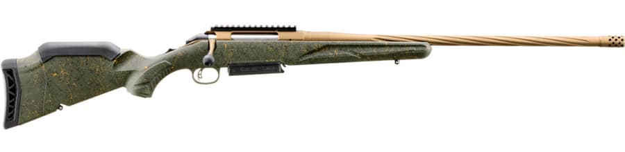 Ruger American Predator GEN II 7mm PRC Bolt Action Rifle, 3+1 rd, 22" barrel, Brown