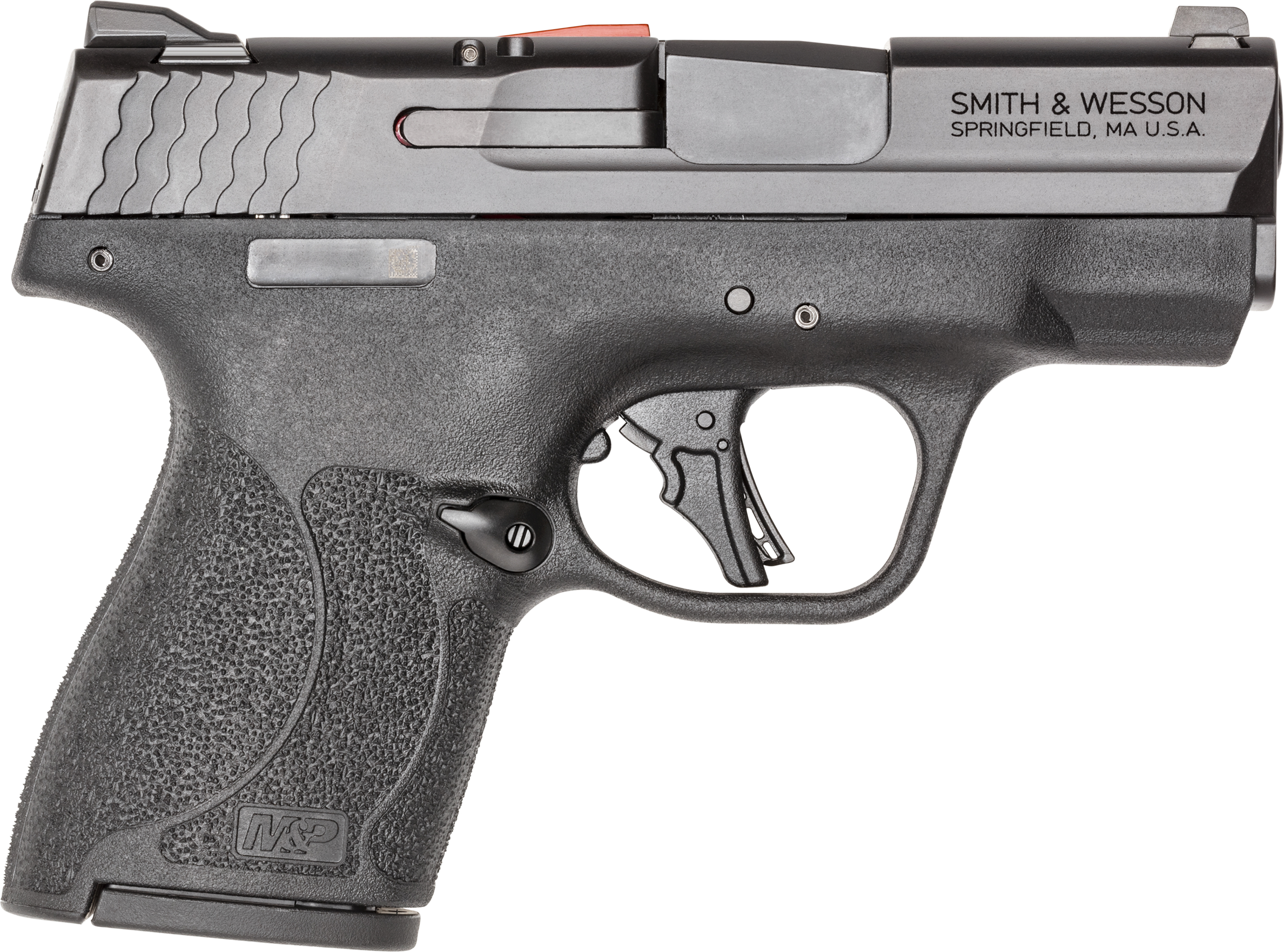 S&W M&P M&P 9mm Luger Flat Face Trigger 10+1 3.100 Black Polymer