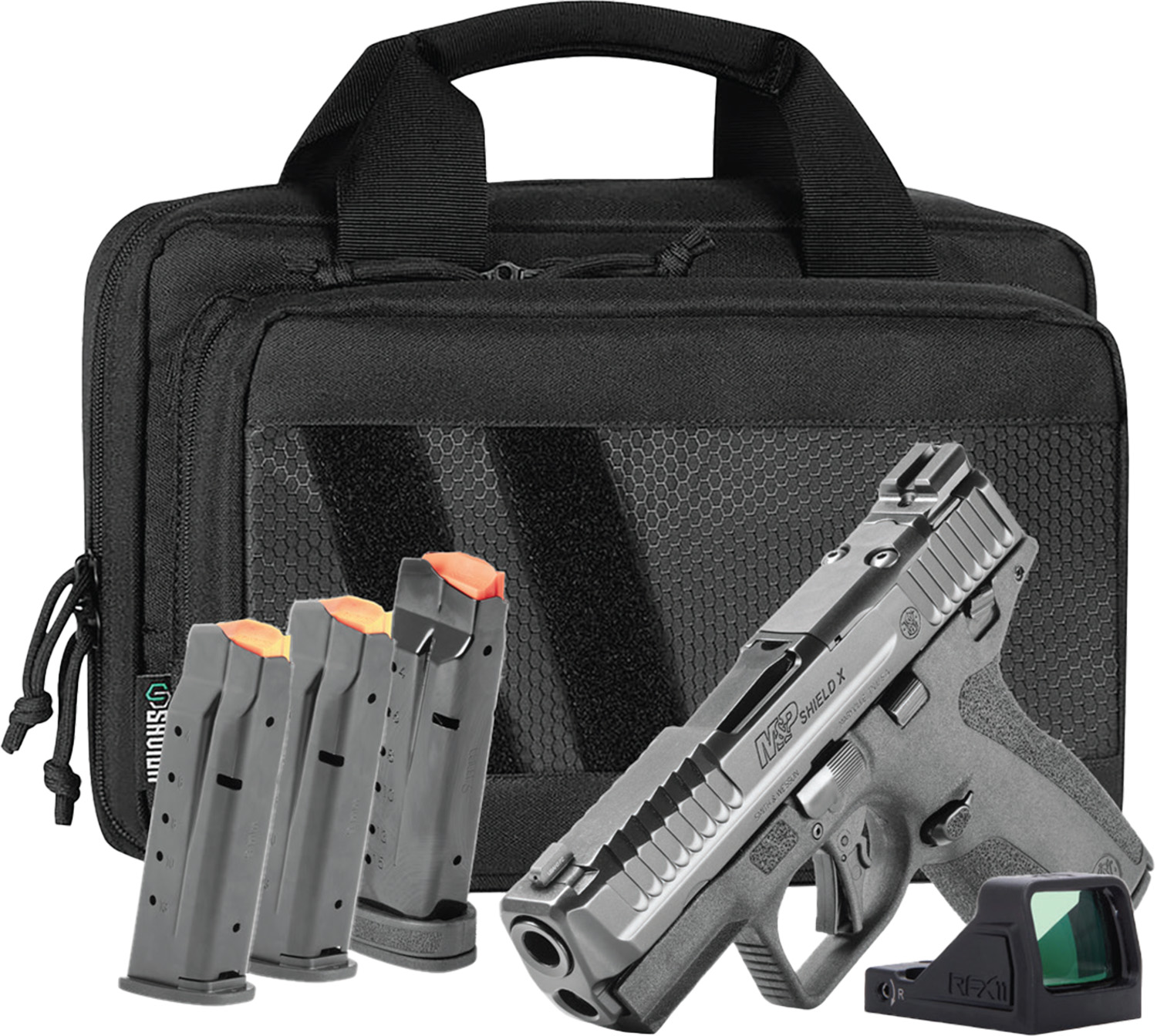Smith and Wesson 14955 M&P9 Shield X 9mm 3.6" Black Armornite Semi-Auto