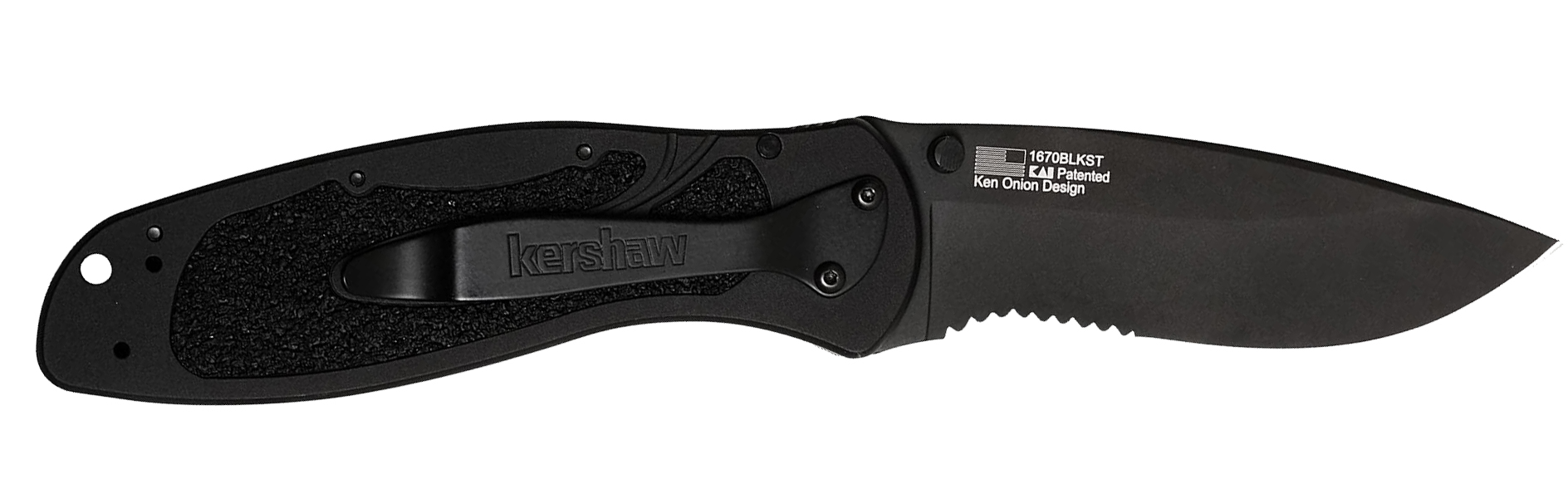 KER BLUR BLK/BLK PRT SER 3.4DP