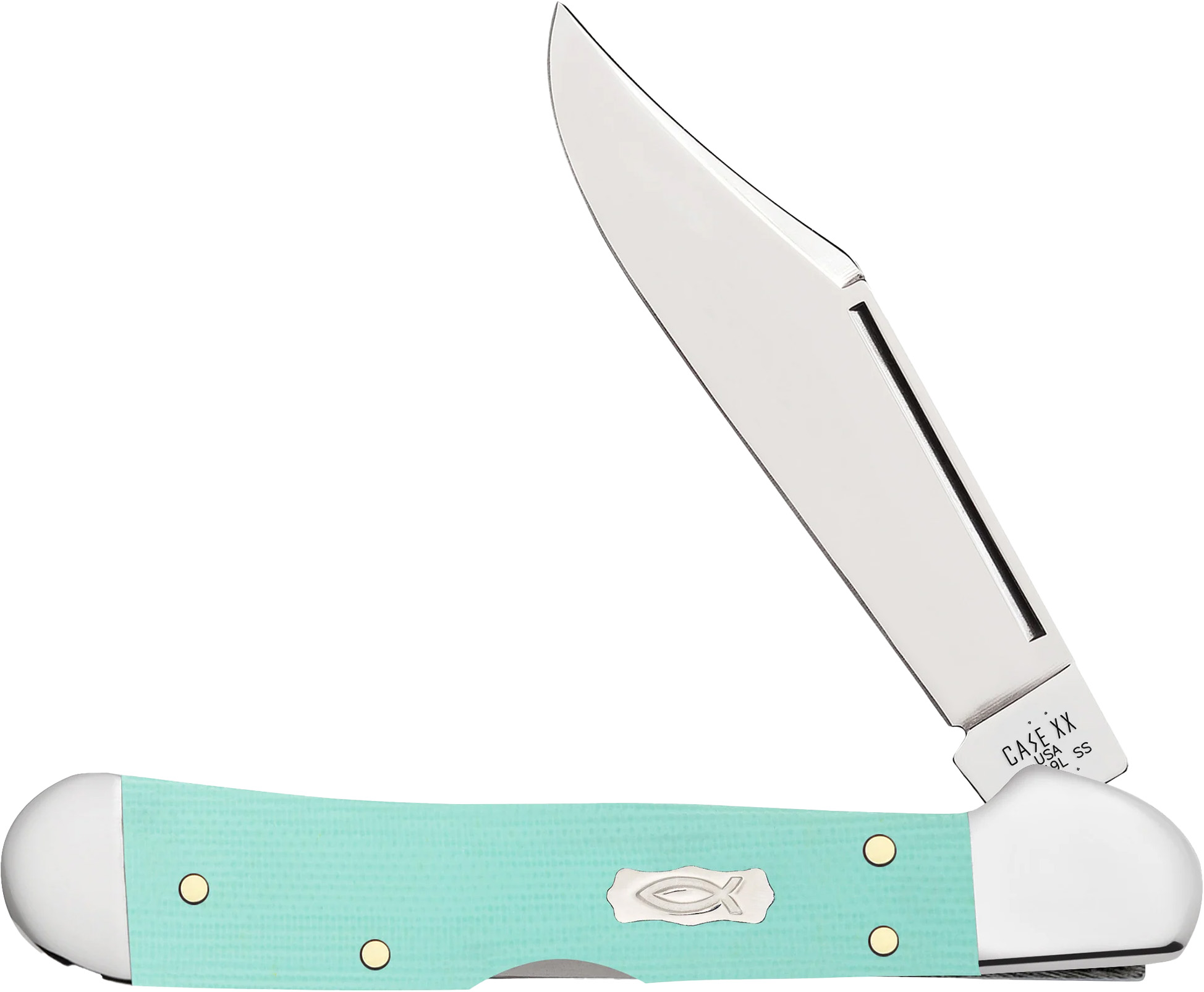 Case CAE MINI COPPERLOCK SFOAM GRN Seafoam Green G10 .000