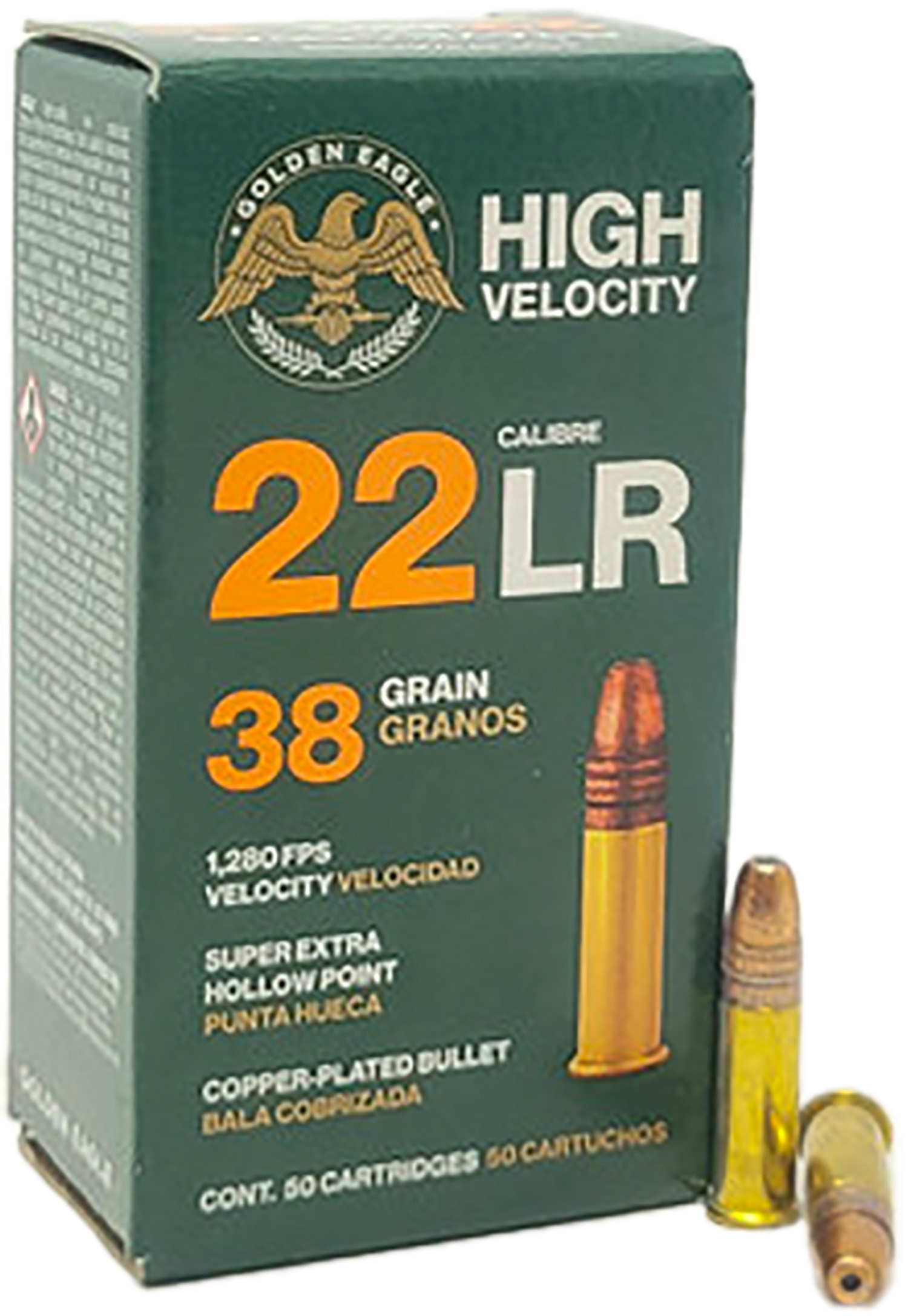 MAXXTech MAX 22LR 38GR GLDN EGL HP 50 22 LR .000