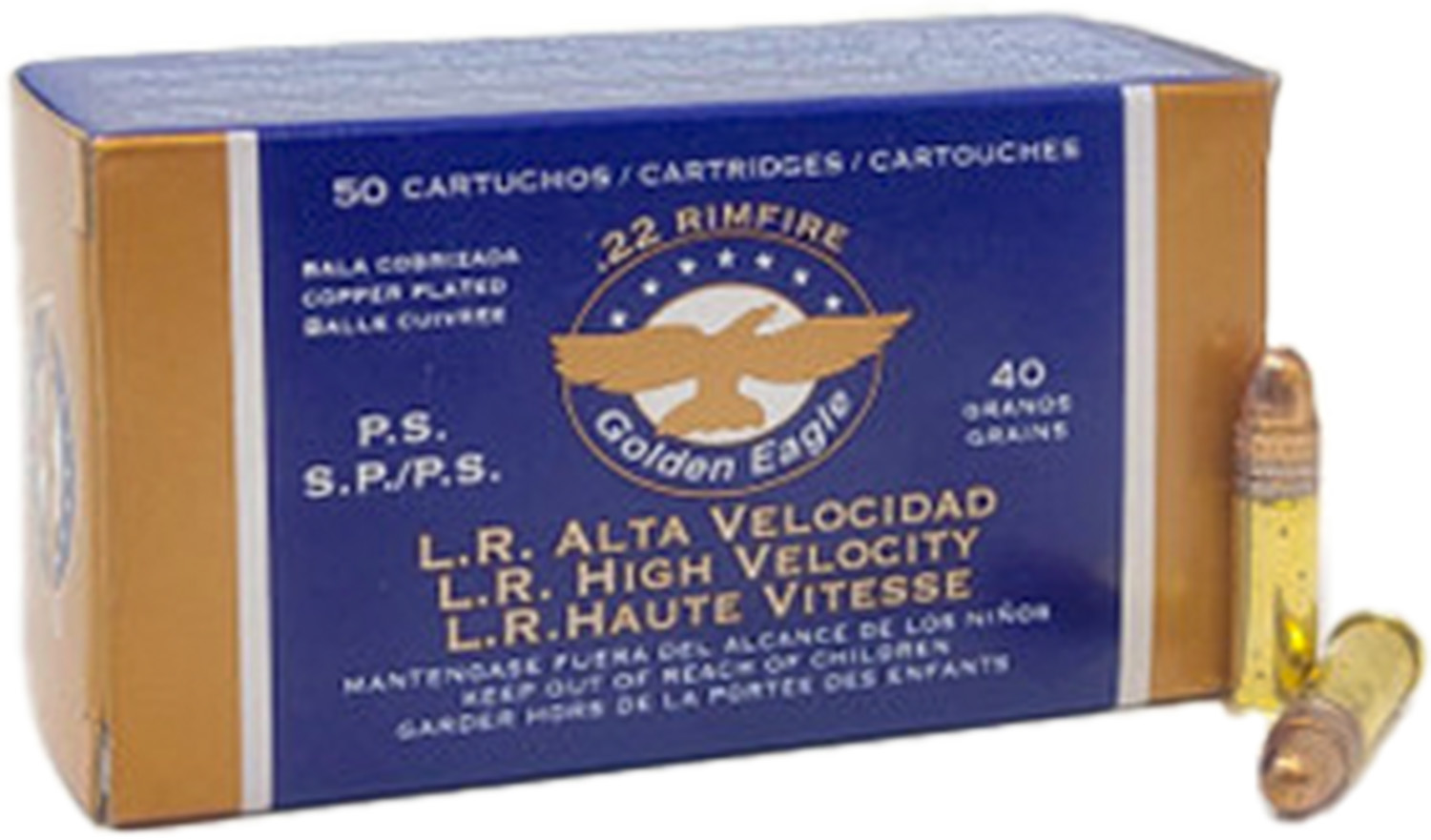 MAXXTech MAX 22LR 40GR GLDN EGL CPSP 50 22 LR .000