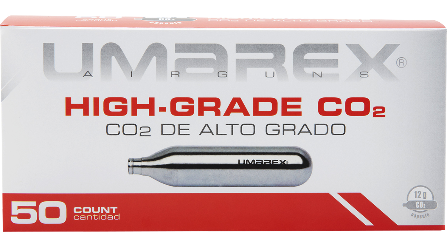 Umarex 2211302 12G CO2 Cylinders 50 Count Airgun Paintball Supply