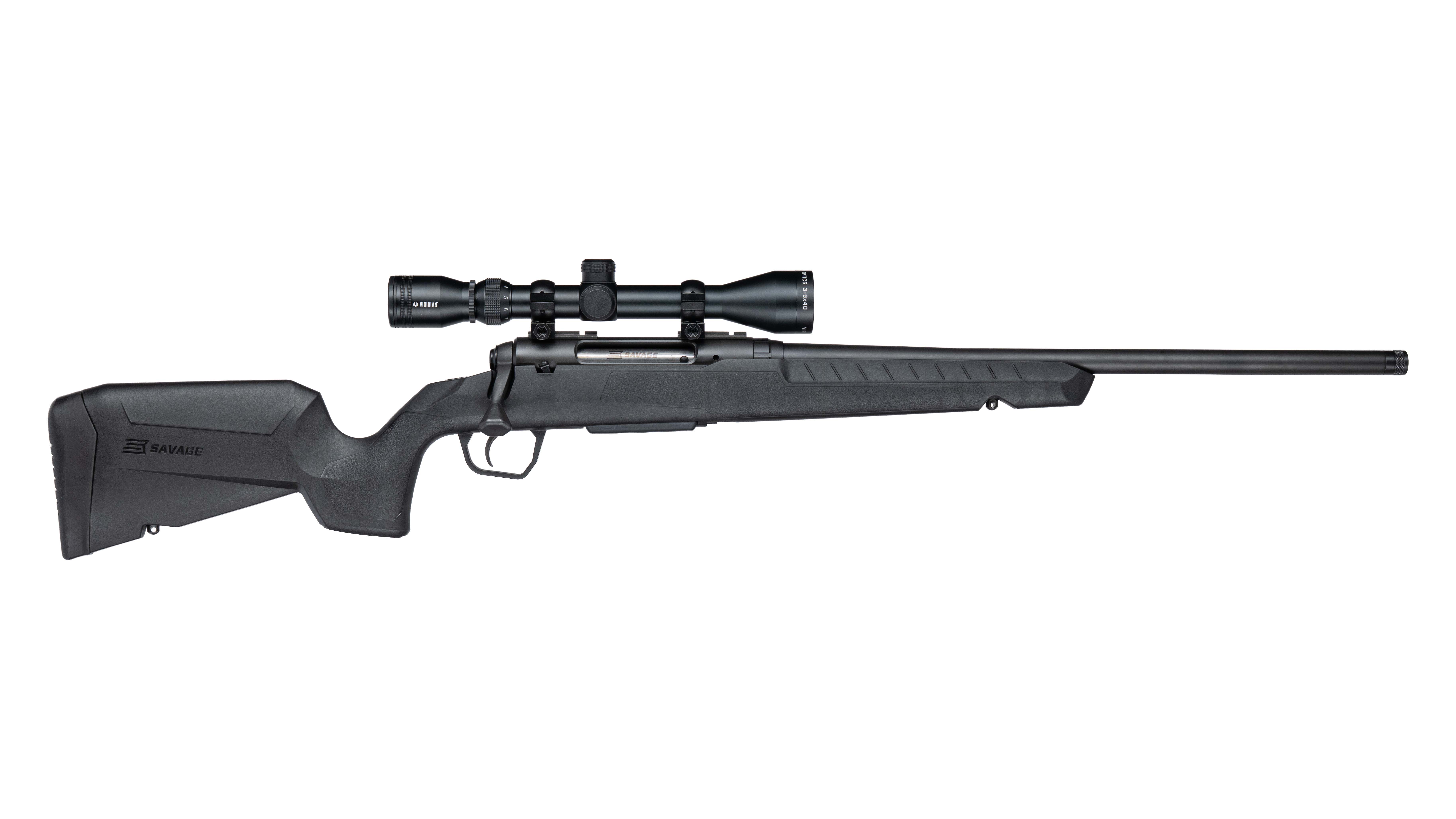 Savage Axis XP Compact G4 Rifle 7mm-08 Rem 20 in. Black 4 rd. w/ 3-9X40 Scope