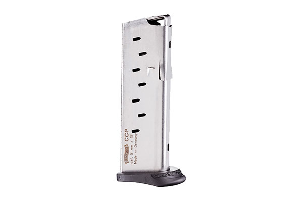 Walther Arms Walther CCP Magazine 9mm Stainless Steel 8/rd 9MM LUGER Stainless Steel image 2