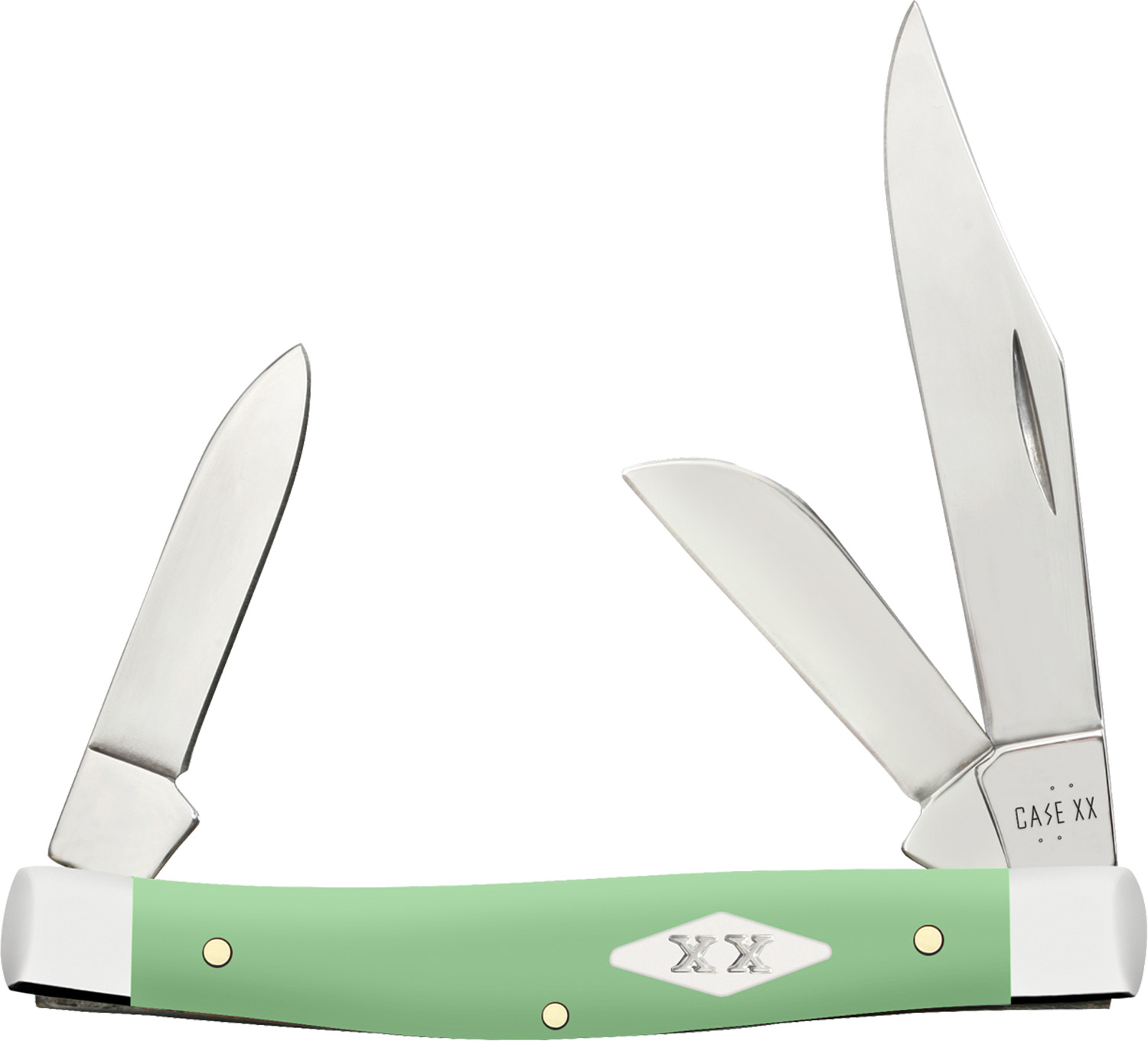 Case CAE MEDIUM STOCKMAN MINT GRN Mint Green Syn Medium Stockman .000