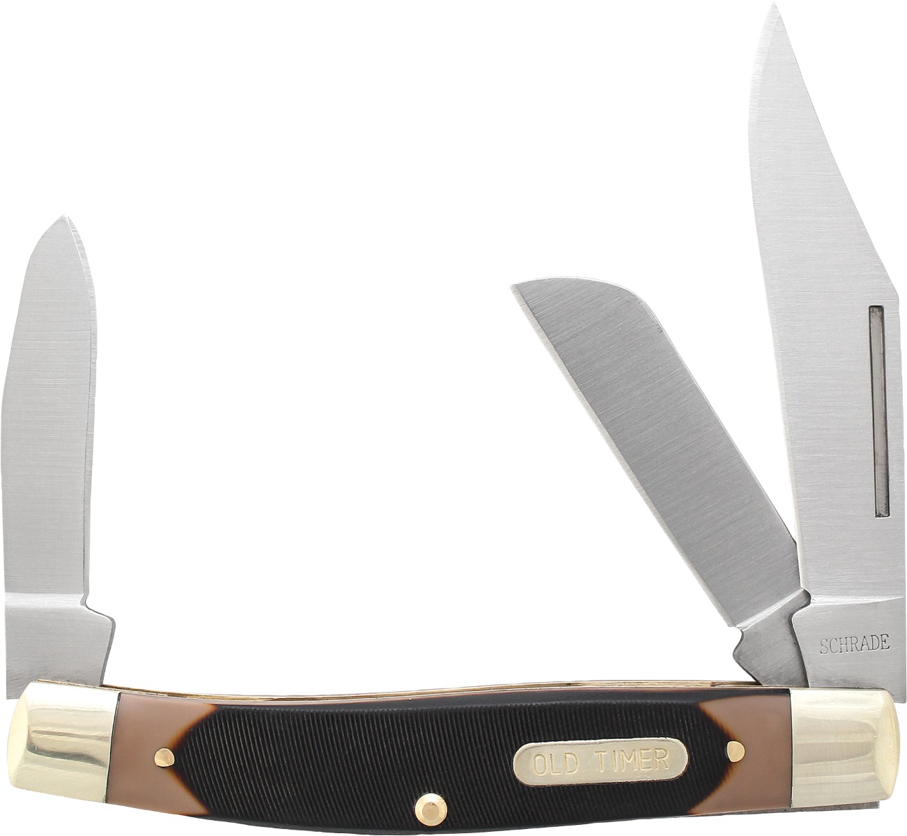 Old Timer 1179237 Senior Folding Knife 3" Clip Point Blades - Old Timer