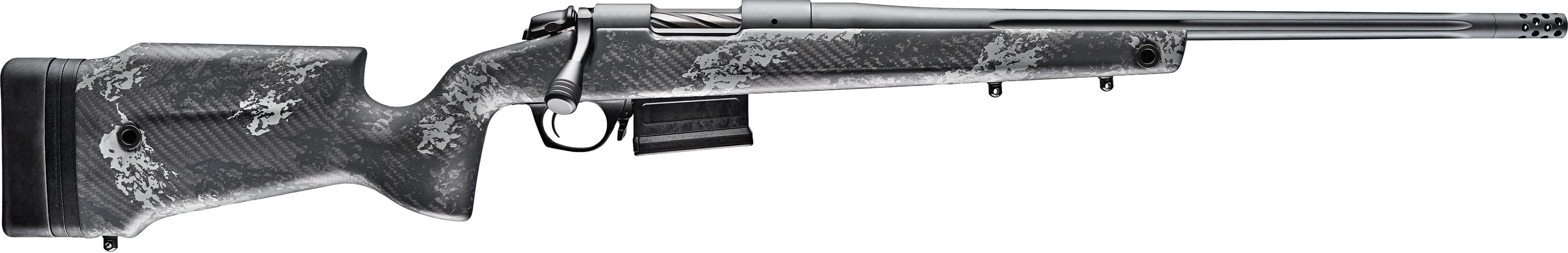 Bergara B14LM7518 Crest 300 PRC 22" Sniper Gray Cerakote Rifle