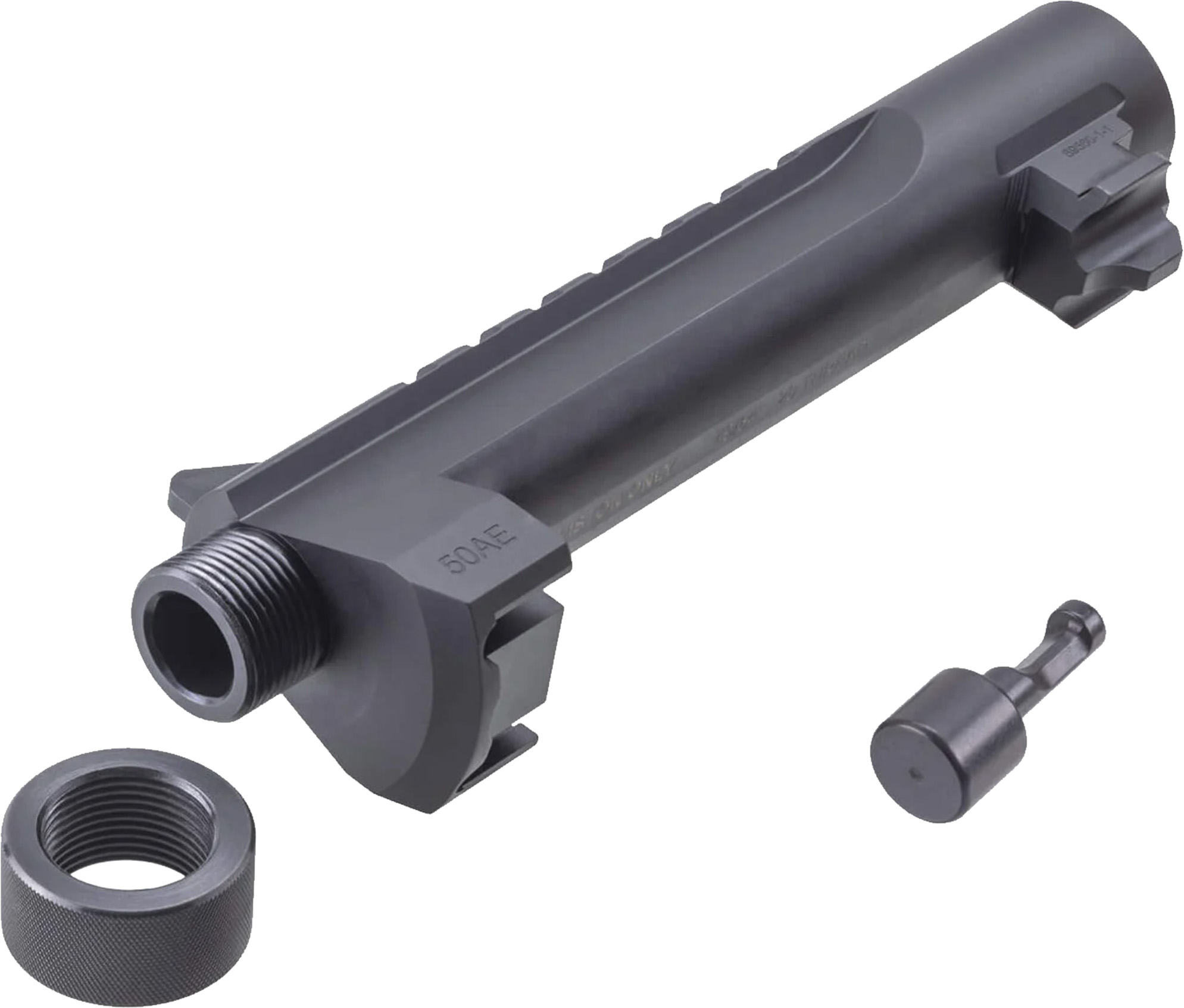 Magnum Research BAR506THR Desert Eagle .50 AE Threaded Barrel Black, Kit Includes Barrel and L5 Piston - View 3