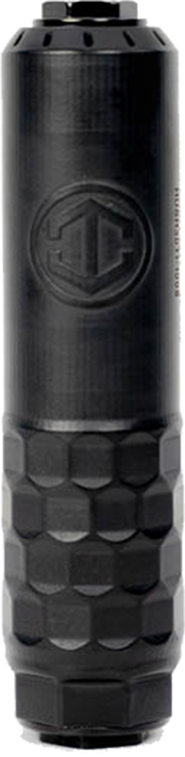 HUSH-POINT 30 SUPPRESSOR .30 CAL TITANIUM FLOW-THRU, DT/HUB, 1/2X28 & 5/8X24 CAPS