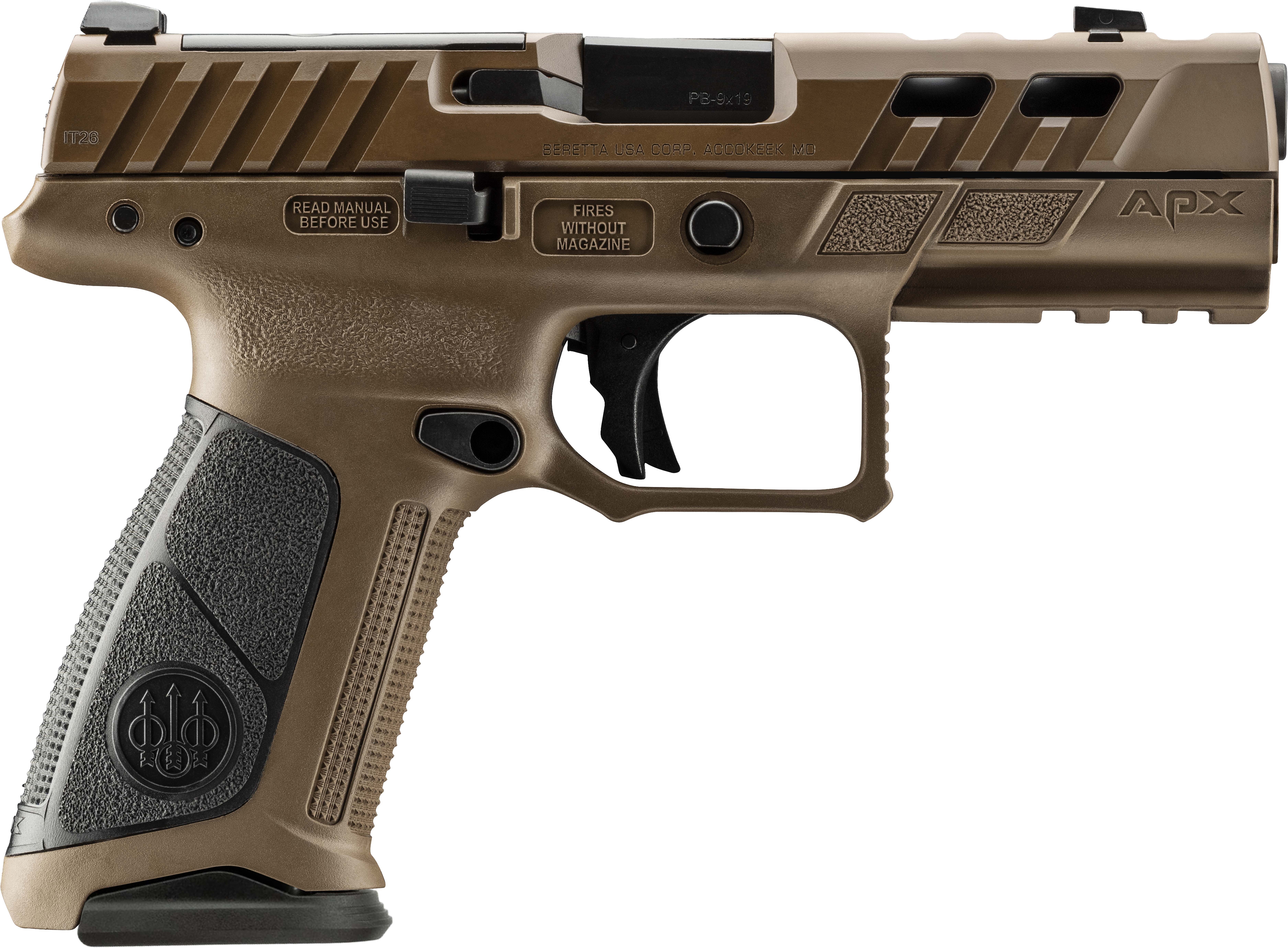 BTA APXA1 PT 9MM 4B OR FDE 10R