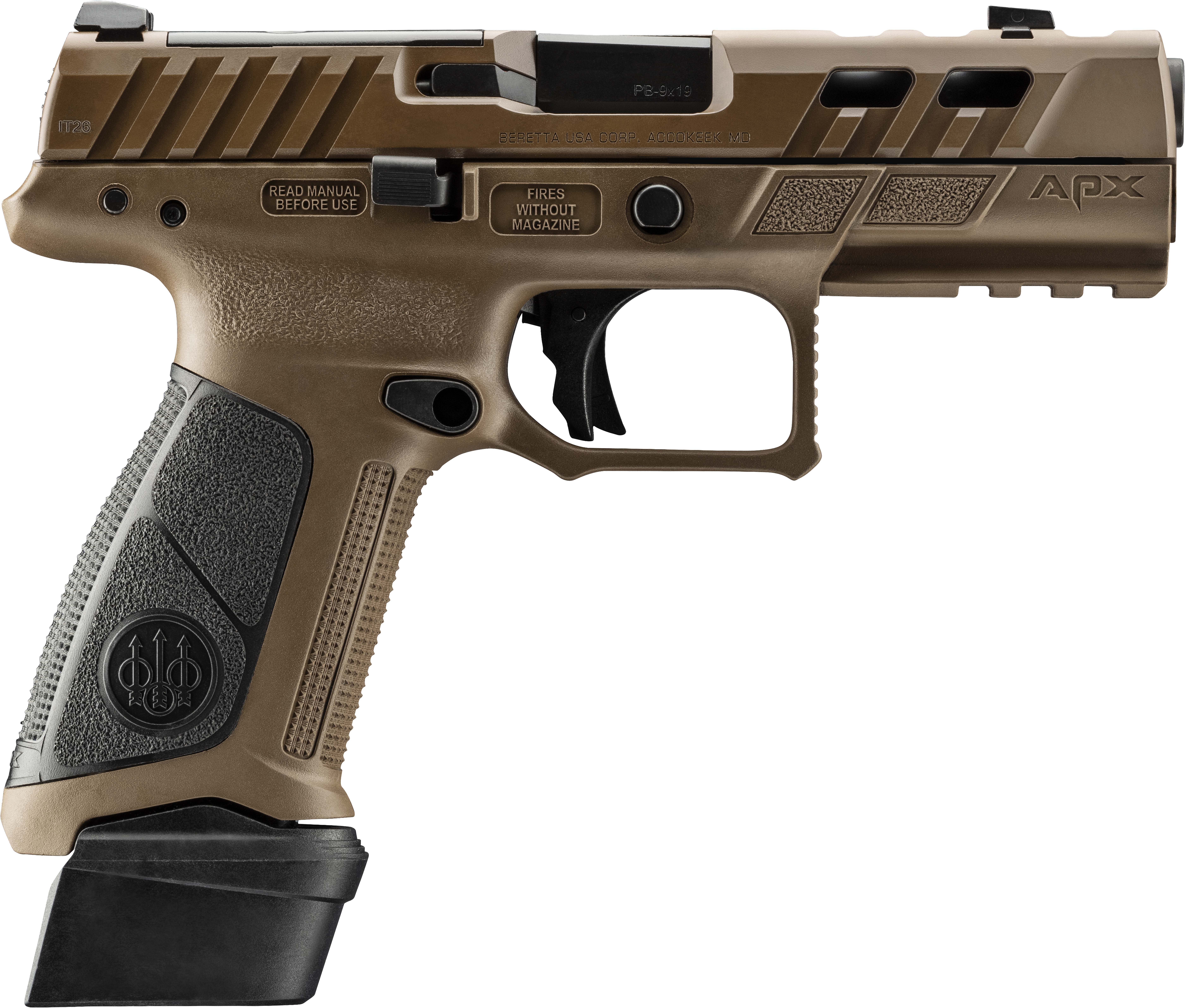 BTA APXA1 PT 9MM 4B OR FDE 21R