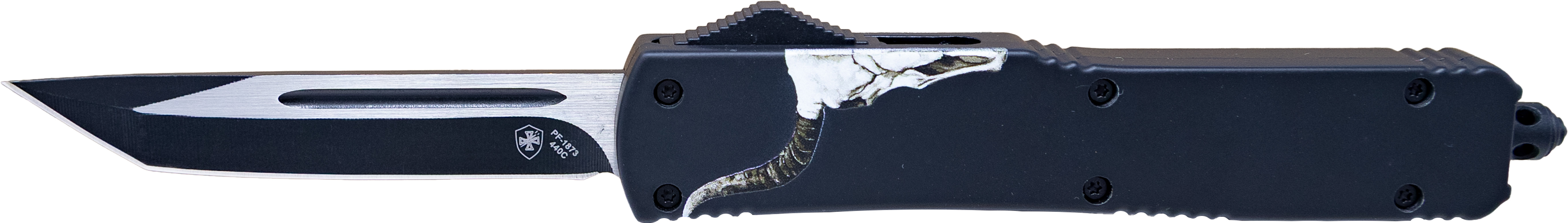 Templar Knife Slim Badlands Tanto Fixed Blade Knife 4.5" Blade Black