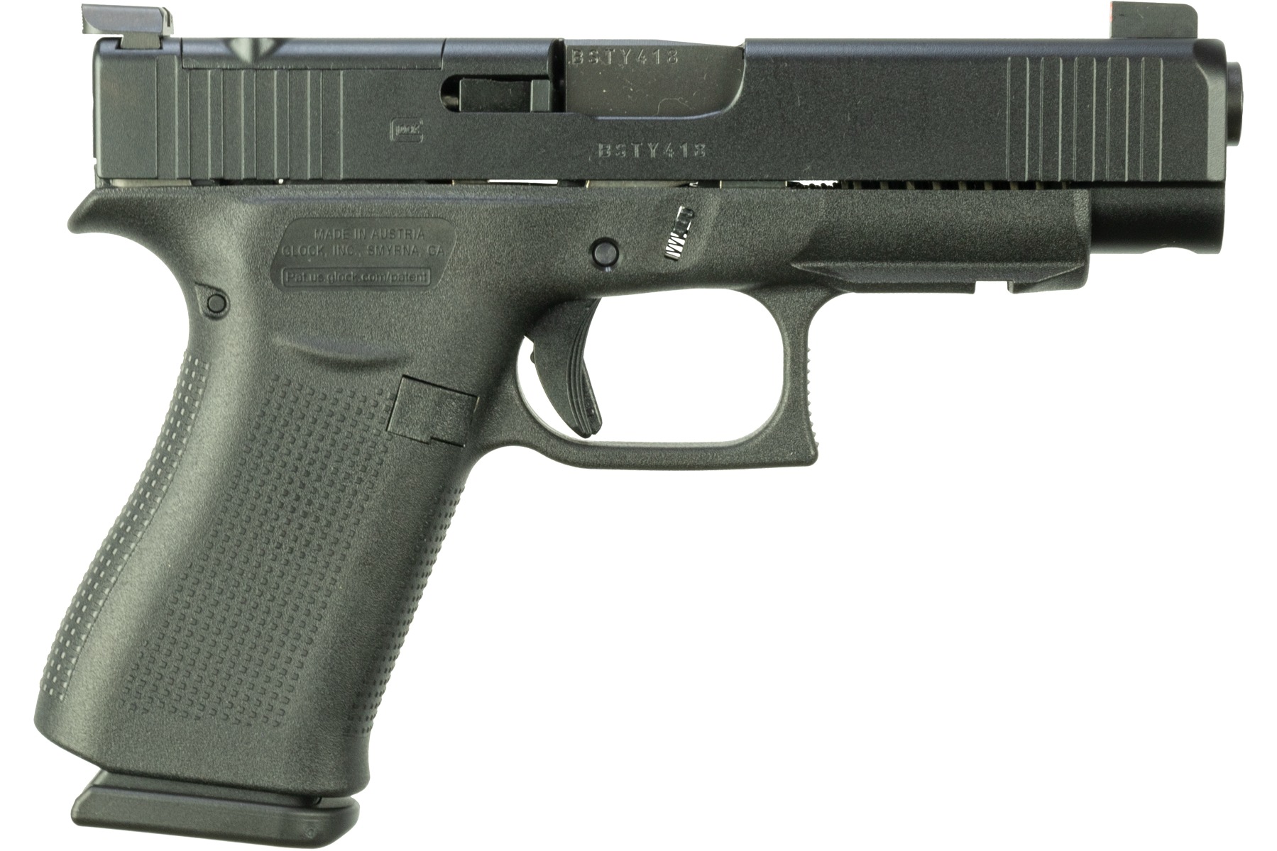Glock 48 48 9mm Luger Law Enforcement Only 10+1 4.170 Black Polymer