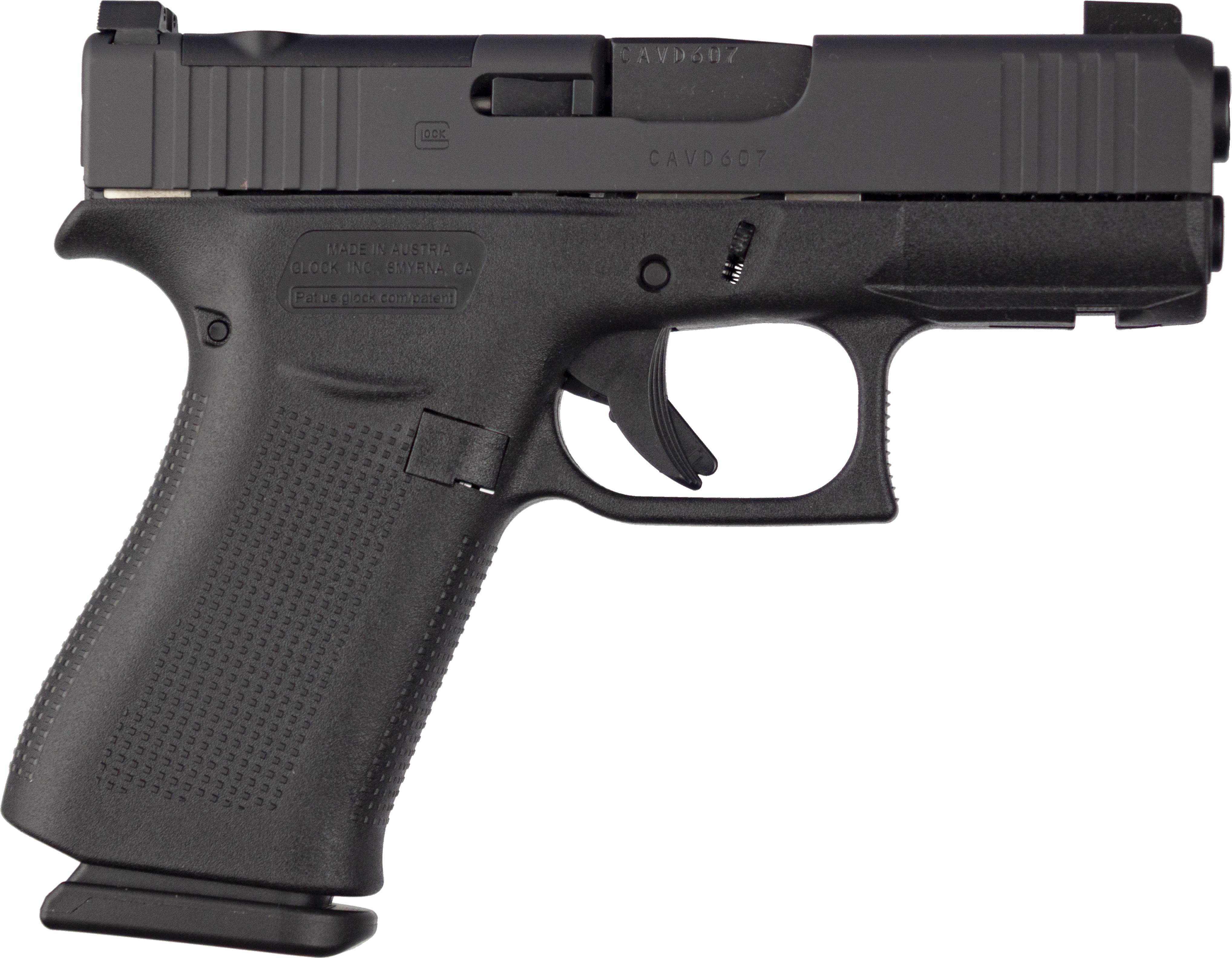 Glock 43X 43X 9mm Luger Law Enforcement Only 10+1 3.410 Black Polymer