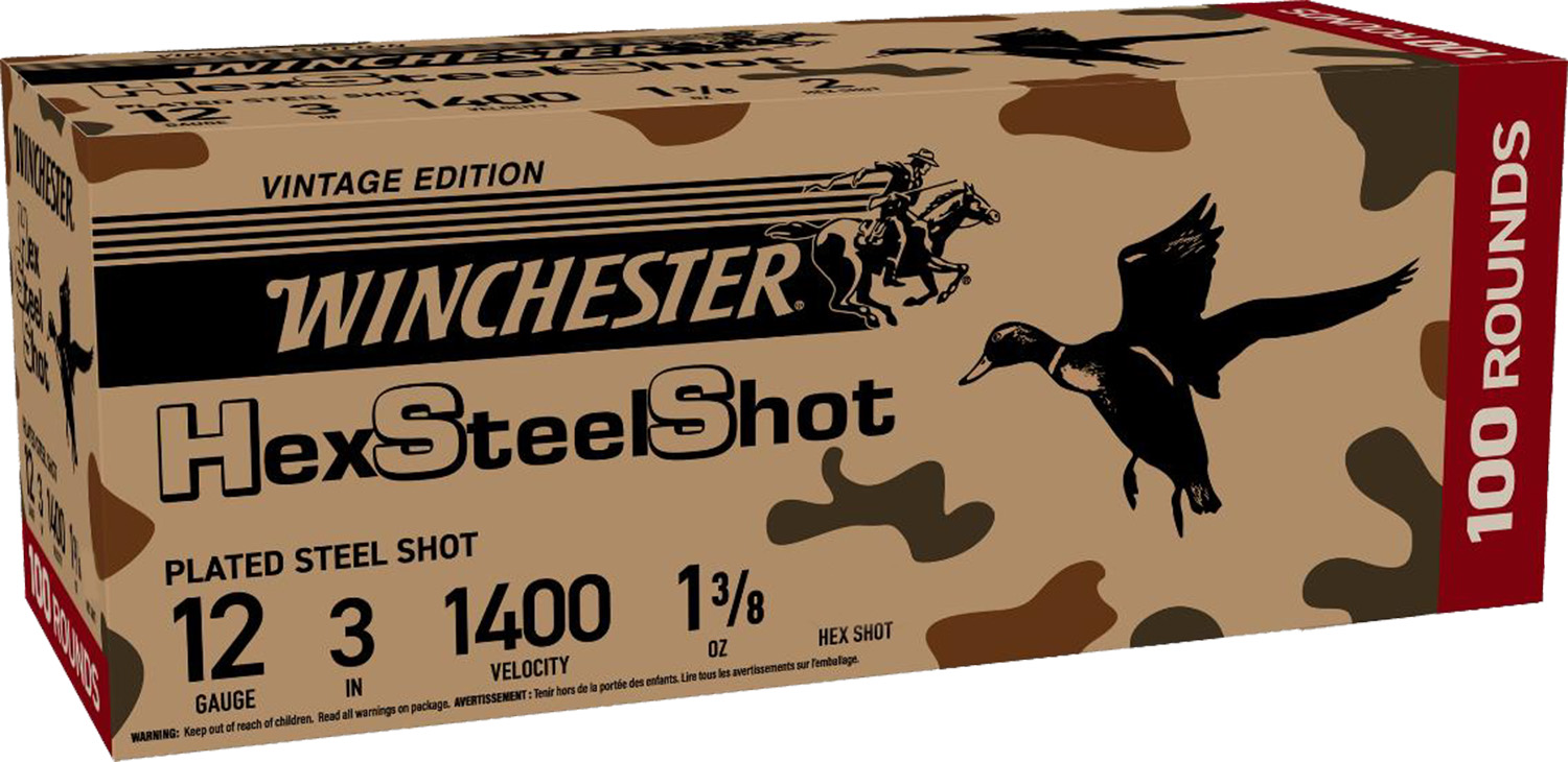 Winchester WIN 12G STLHEX 3-1.375-BB 100R 12 Gauge .000