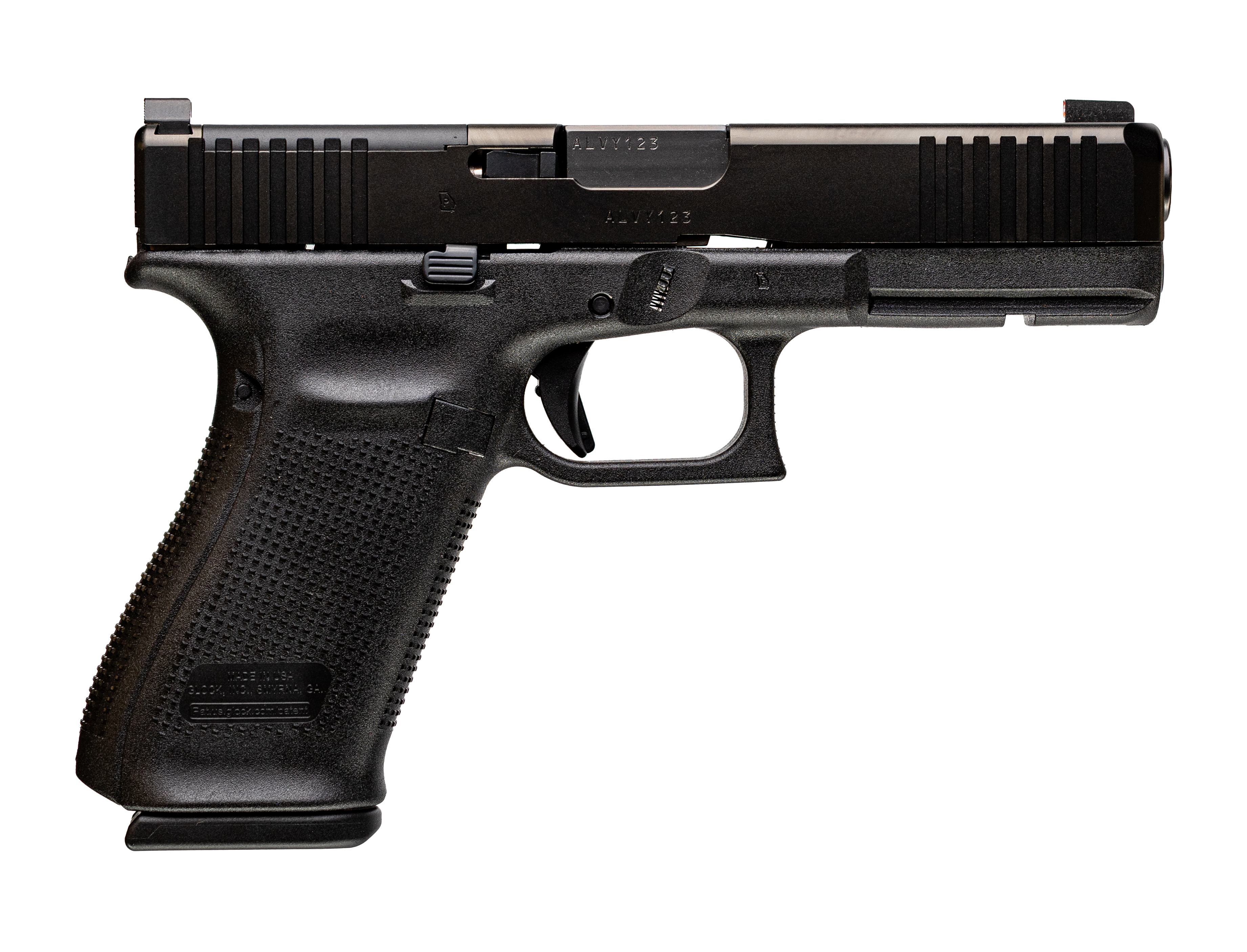 Glock 20 20 10mm Auto Law Enforcement Only 15+1 4.610 Black Polymer