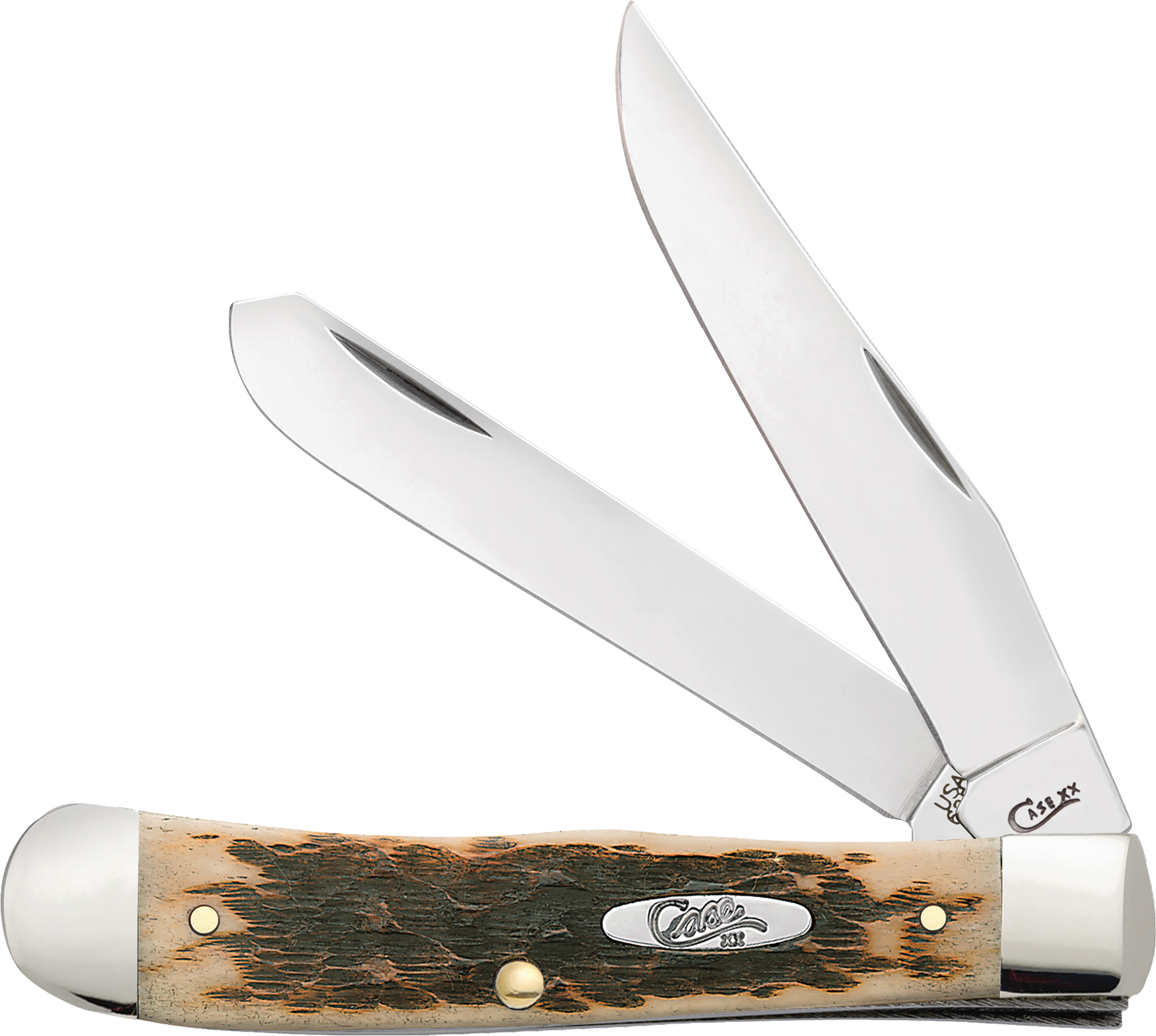 Case Trapper Amber Bone