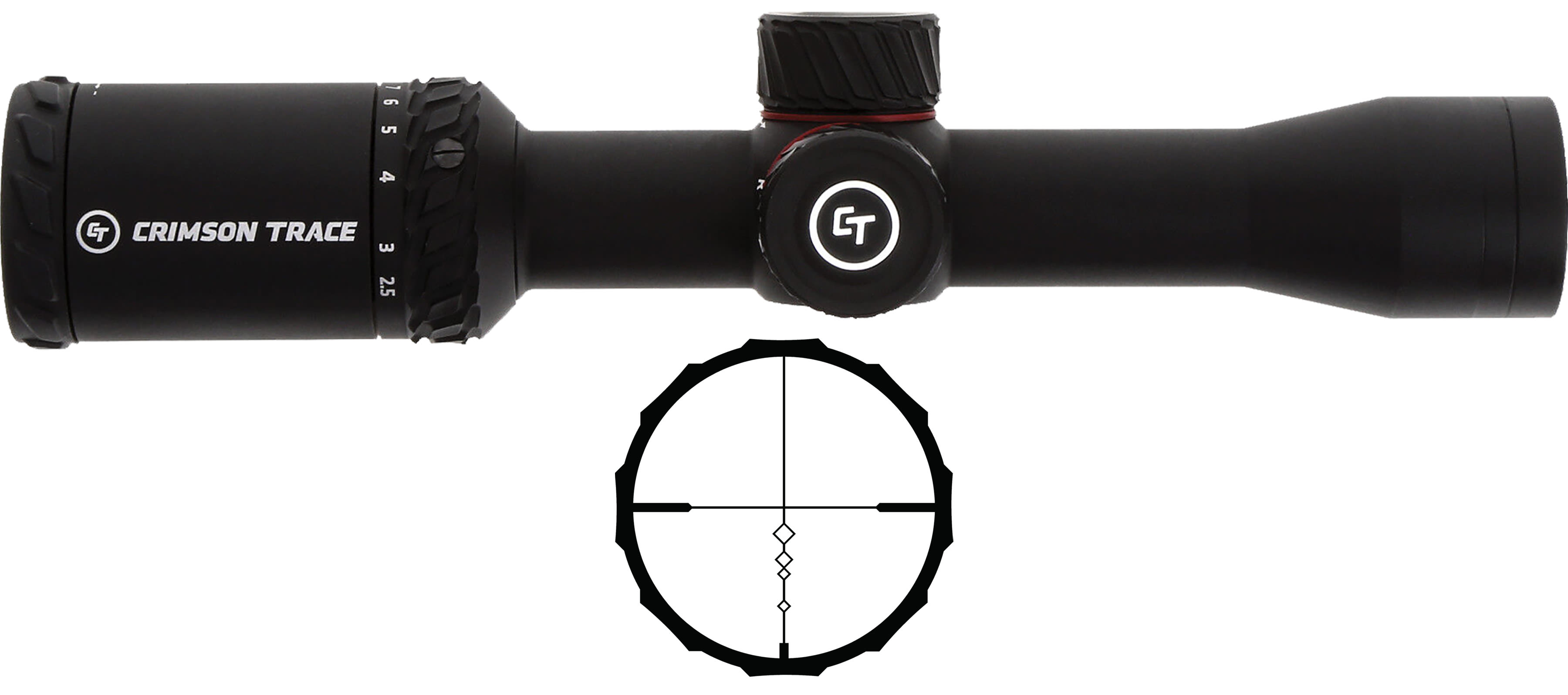 Crimson Trace Brushline Pro 2.5-8x28mm Scope