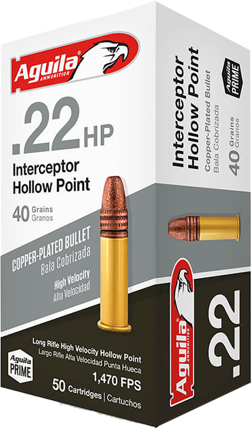 Aguila Interceptor 22 LR 40GR HP